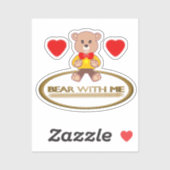 Teddy Bear With Me シール (シート)
