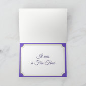 TEDDY BEARSで2を回した双子ありがとう サンキューカード (内部)