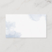 Teddy Bearsベビーシャワーカードゲーム プレイスカード (裏面)