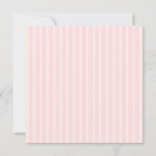 Teddy Bearsベビージェンダー公開パーティの招待状 招待状 (裏面)