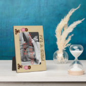 Teddy Bears Balloons 5 x 7 Photo Graph with Easel フォトプラーク (側面)