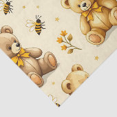 Teddy Bears Honey Bees Nursery Pattern 薄葉紙 (詳細)
