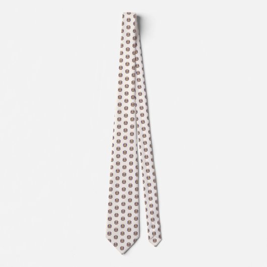 Teddy Bears in Purple Petals, ネクタイ (正面)