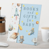  Teddy in Space - Books and Gifts for Baby   台座サイン (インサイチュ)