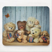 Teddy mit Freunde マウスパッド (正面)