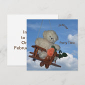 Teddy on journees – カード (正面/裏面)