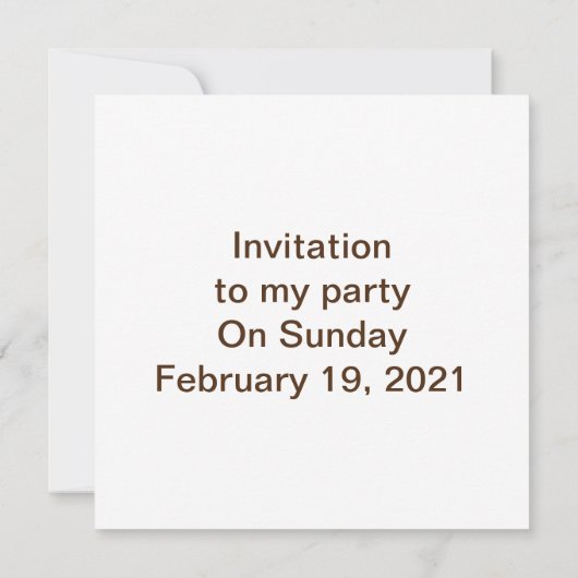 Teddy on journees – カード (裏面)