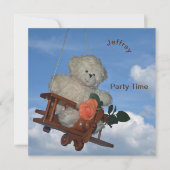 Teddy on journees – カード (正面)