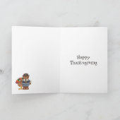 Teddy Pilgrimとトルコのグリーティングカード シーズンカード (内部)