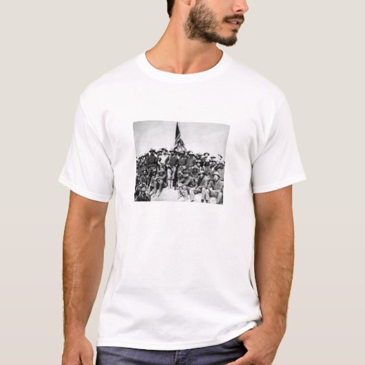 Teddy Rooseveltおよび荒いライダー Tシャツ (正面)