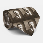 Teddy Rooseveltのヴィンテージのガラス幻灯のスライド ネクタイ (ロール)