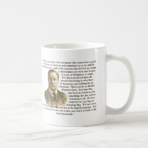 Teddy Rooseveltの引用文 コーヒーマグカップ