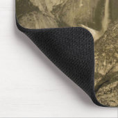 Teddy Rooseveltの氷河ポイントヨセミテの谷 マウスパッド (コーナー)