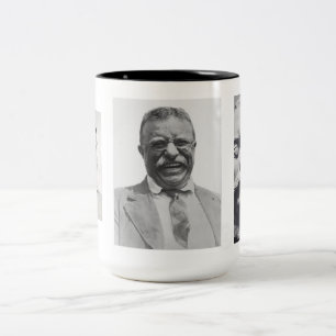 Teddy Rooseveltの生命 ツートーンマグカップ