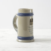 Teddy Rooseveltステイン ビールジョッキ (正面左)