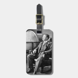 Teddy Roosevelt大統領のヴィンテージのホワイトハウス ラゲッジタグ