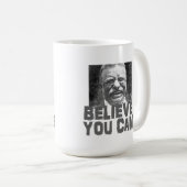 Teddy Roosevelt: できます信じて下さい コーヒーマグカップ (正面右)