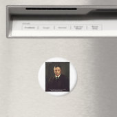 Teddy Roosevelt "自分を信じろ" 引用 ギフト/Tシャツ マグネット (インサイチュ (食洗機))