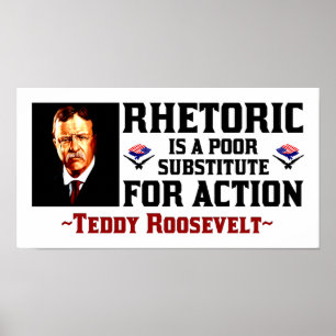 Teddy Roosevelt: 行為の時間 ポスター