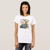 Teddy Roosevelt 1904のキャンペーン(女性軽いワイシャツ) Tシャツ (正面フル)