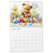 Teddy’s Farm Life – Country Calendar 2026 カレンダー (3月 2027)