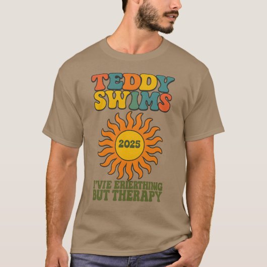 Teddy Swims I’VE TRIED EVERYTHING BUT THERAPY Tシャツ (正面)