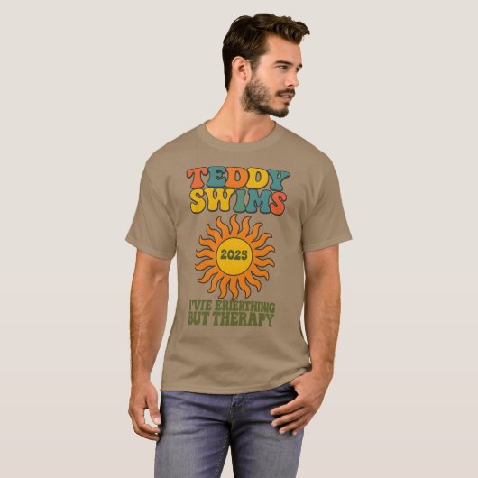 Teddy Swims I’VE TRIED EVERYTHING BUT THERAPY Tシャツ (正面フル)