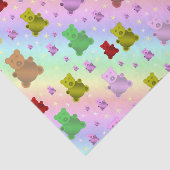 teddy,teddy bear，パステル，子+パターン，ベビー, r 薄葉紙 (詳細)