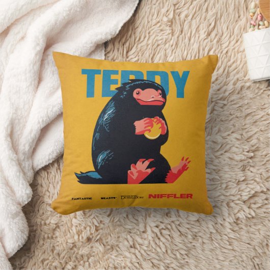 Teddy Vintage Graphic クッション (ブランケット)