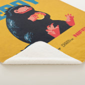 Teddy Vintage Graphic シェルパブランケット (3/4)