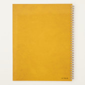 Teddy Vintage Graphic プランナー手帳 (裏面)