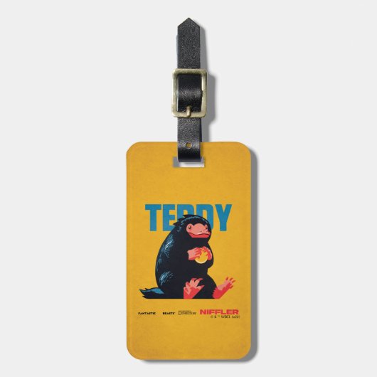 Teddy Vintage Graphic ラゲッジタグ (正面縦)