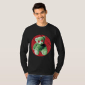 Teddy What Horror Murderous Teddy Bear What Tシャツ (正面フル)