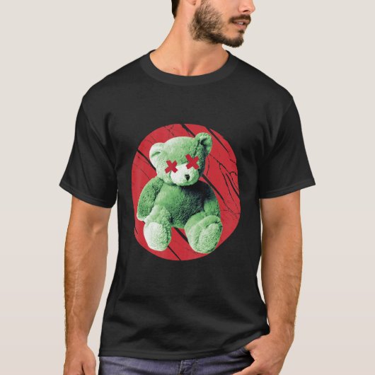 Teddy What Horror Murderous Teddy Bear What Tシャツ (正面)