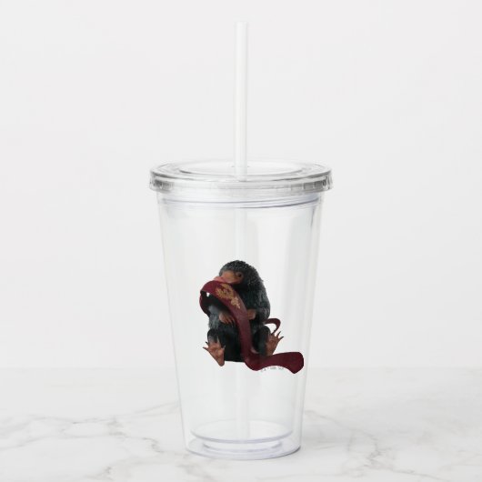 Teddy With Tie Graphic アクリルタンブラー (正面)
