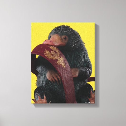 Teddy With Tie Graphic キャンバスプリント (正面)