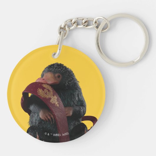 Teddy With Tie Graphic キーホルダー (裏面)