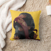 Teddy With Tie Graphic クッション (ブランケット)