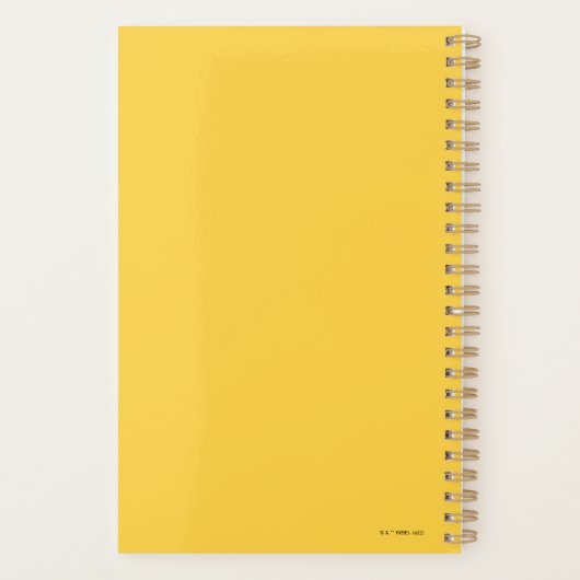 Teddy With Tie Graphic プランナー手帳 (裏面)