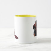 Teddy With Tie Graphic マグカップ (中央)