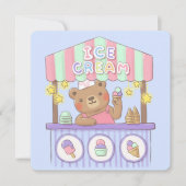 Teddy's Ice Cream Parlor カード (正面)
