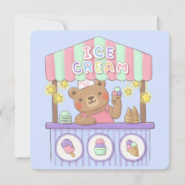 Teddy's Ice Cream Parlor カード