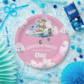 Teddy's Sky-High Soiree:最初の誕生日 ペーパープレート (パーティー)