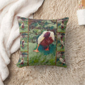 Tedious Duck Photo Mosaic, Cushion クッション (ブランケット)
