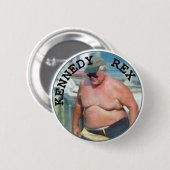 Tedosaurus 缶バッジ (正面&裏面)