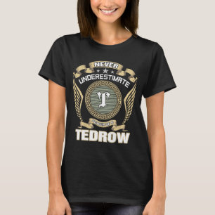 TEDROWの力を決して過小評価するな Tシャツ