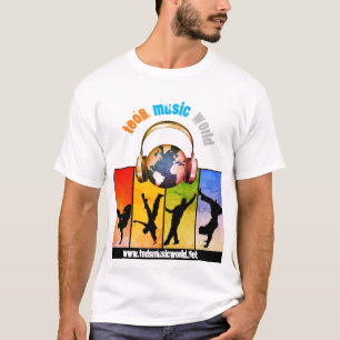 Teds Music worldロゴ Tシャツ