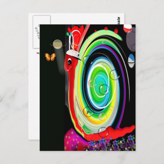 TedTheSnail ポストカード (正面/裏面)