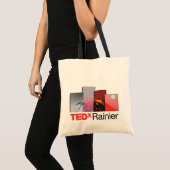 TEDxの雨のトートバック トートバッグ (正面(商品))