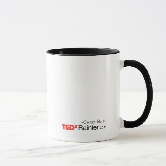TEDxRainierのマグ-クリスBliss2 マグカップ (右)